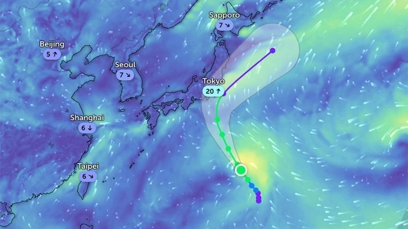 Tốc độ gió trong bão nhiệt đới có thể tăng đột ngột