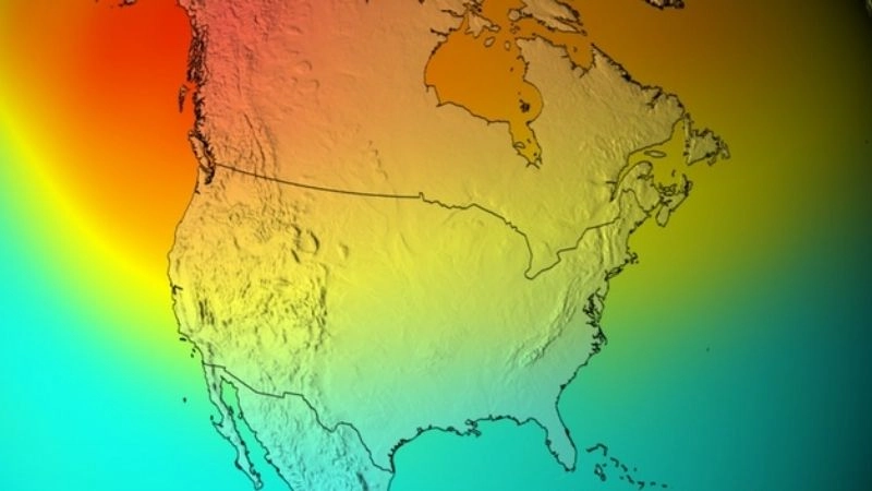 Dòng ấm cung cấp năng lượng cho hệ thống thời tiết toàn cầu