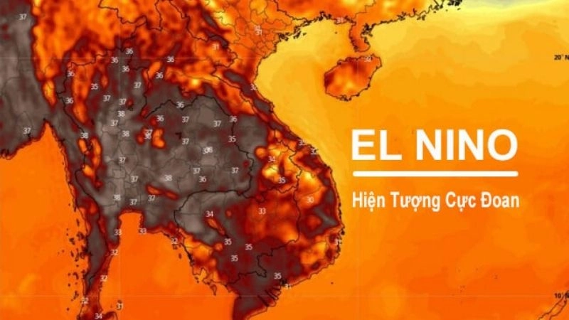 Tác động el niño gây hạn hán, bão lũ và sai lệch mùa vụ