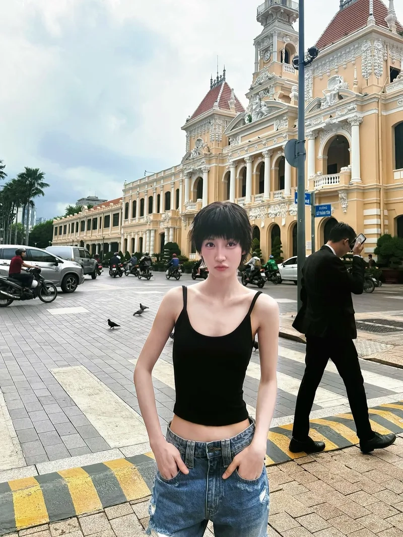 Tươi trẻ hơn với Hình gái xinh tóc ngắn