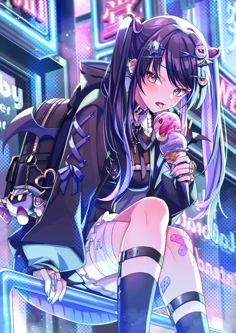 Trang trí màn hình với ảnh nền anime gái siêu xinh