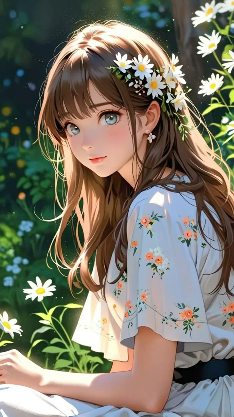 Làm mới profile cùng Avatar nữ anime dễ thương