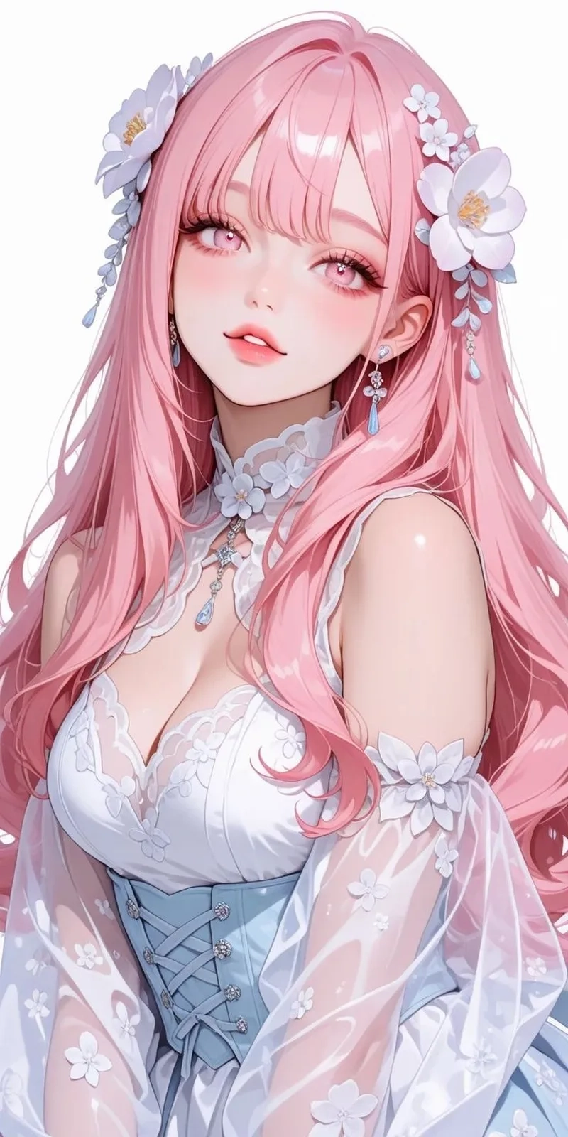 Màn hình thêm nổi bật nhờ Hình đại diện nữ anime