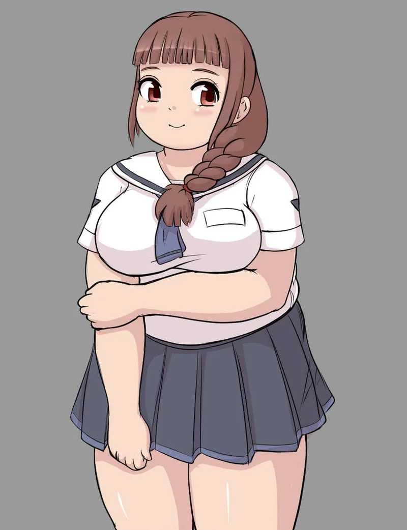Bộ sưu tập Hình ảnh cô gái mập dễ thương hoạt hình sắc nét đẹp nhất