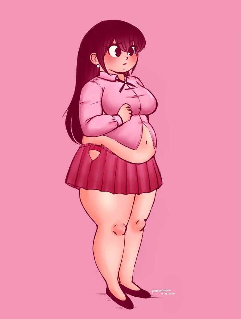 Khám phá Hình ảnh cô gái mập dễ thương anime HD sống động và sắc nét