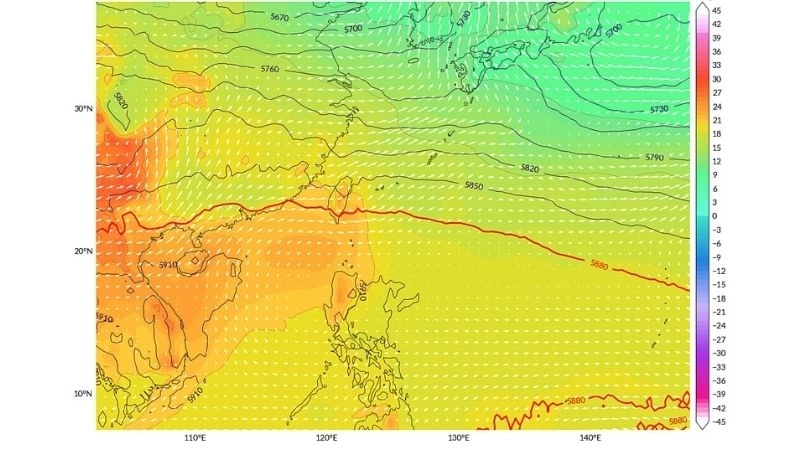 Dòng dẫn khí quyển điều khiển trực tiếp hướng di chuyển của bão