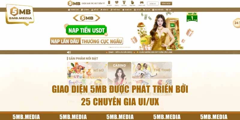 Khám phá 5MB – Sân chơi trực tuyến uy tín hàng đầu châu Á