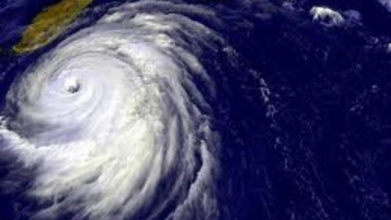 Trung tâm bão chính là nơi mắt bão ổn định và rõ nét nhất