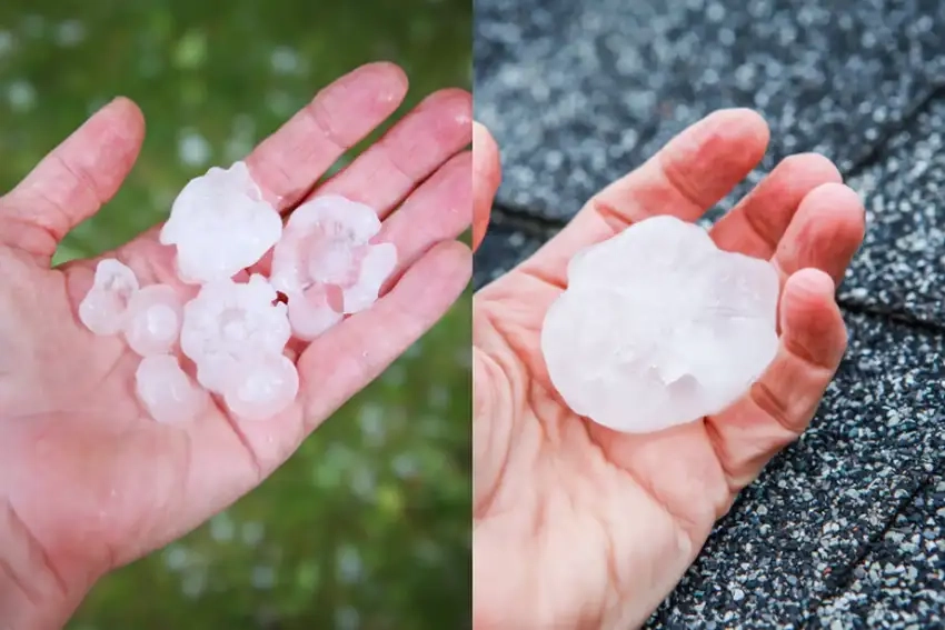 Mưa đá là hiện tượng mưa có các hạt băng rơi từ mây xuống đất