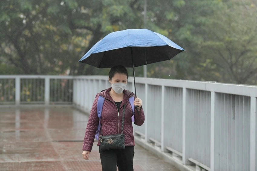 Độ ẩm không khí gần 100% là điều kiện lý tưởng cho mưa phùn