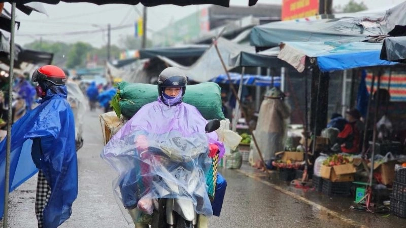 Kéo dài nhiều giờ liền là đặc trưng của mưa rả rích