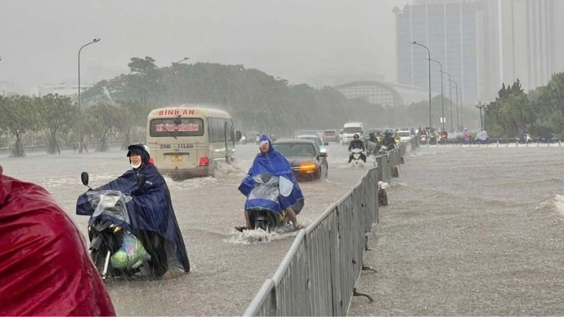 Lũ lụt dễ hình thành khi mưa to kéo dài liên tục