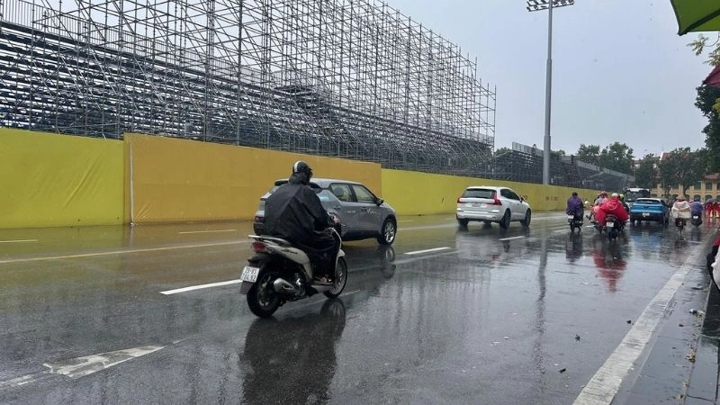 Lưu lượng nước không quá lớn khi xuất hiện mưa vừa