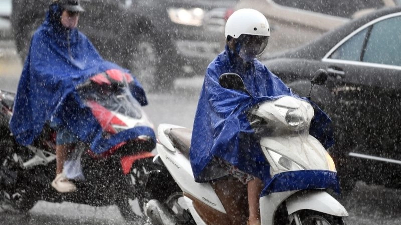 Độ ẩm tăng mạnh có thể làm gia tăng nguy cơ mưa