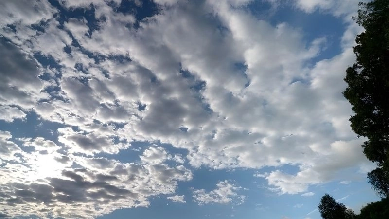 Bầu trời trở nên u ám khi xuất hiện trạng thái nhiều mây