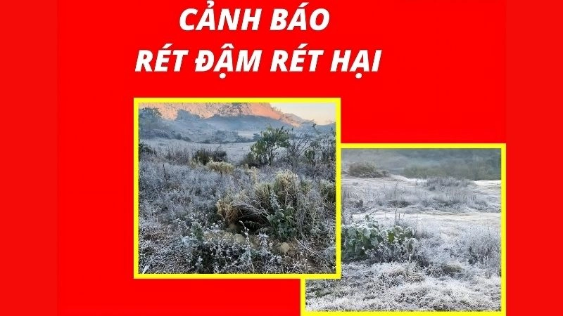 Cảnh báo rét được đưa ra khi mức độ rét buốt lan rộng