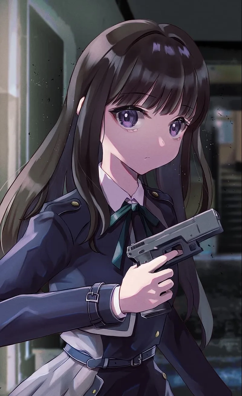 Thả tim cho Hình nền anime nữ ngầu đáng yêu ngay hôm nay