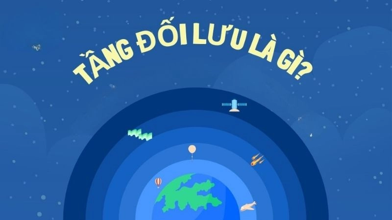 Tầng đối lưu là lớp khí quyển gần bề mặt Trái Đất nhất