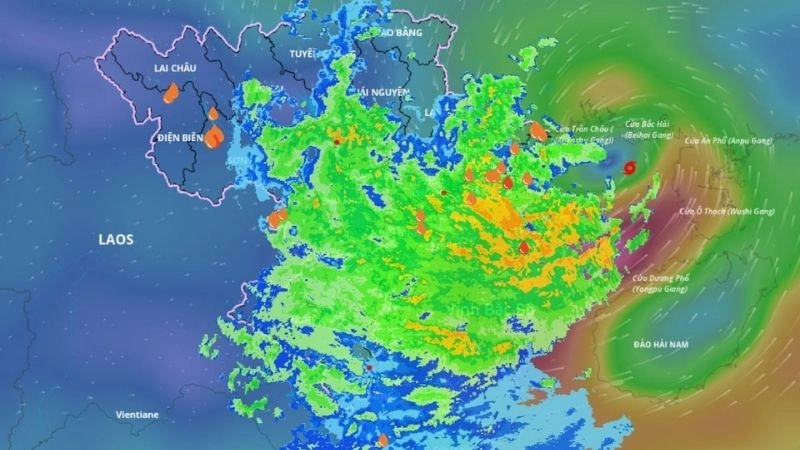 Khu vực xuất hiện bão quyết định cách chọn tên bão