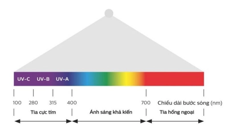 Tia uva tồn tại trong khí quyển khi tia cực tím mạnh
