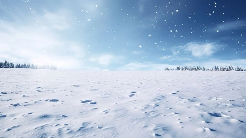 Đám mây dày đặc chứa tinh thể băng báo hiệu tuyết rơi