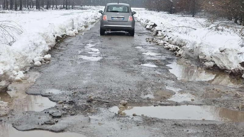 Nhiệt độ tăng cao khiến hiện tượng tuyết tan diễn ra