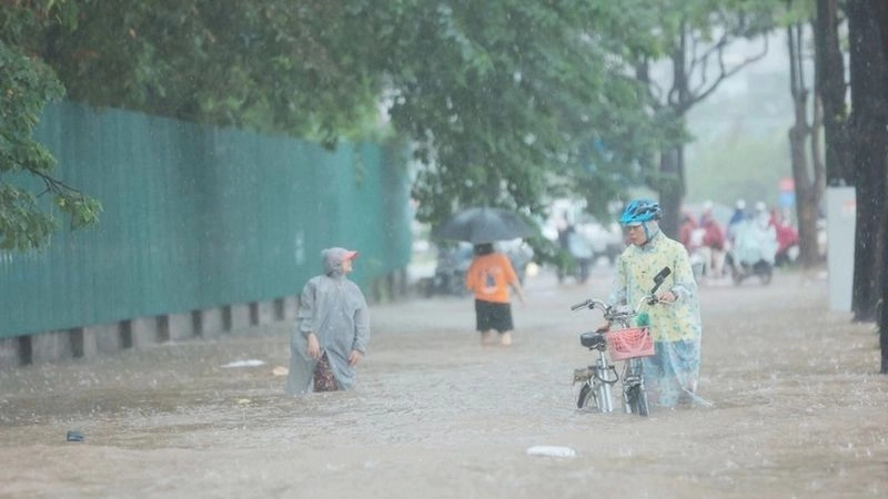 Cường độ mưa cao là đặc điểm nổi bật của vành đai mưa