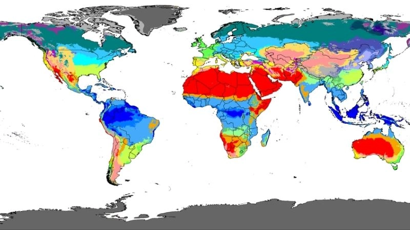 Phân vùng khí hậu là cơ sở nhận diện sự khác biệt thời tiết