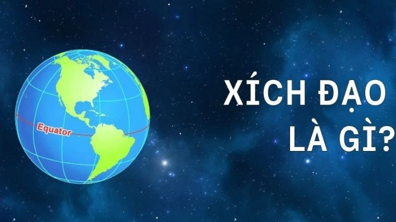 Xích đạo là đường vĩ độ nhận nhiều nhiệt nhất trái đất