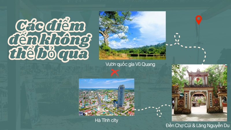 Các điểm đến không thể bỏ qua khi tới Hà Tĩnh