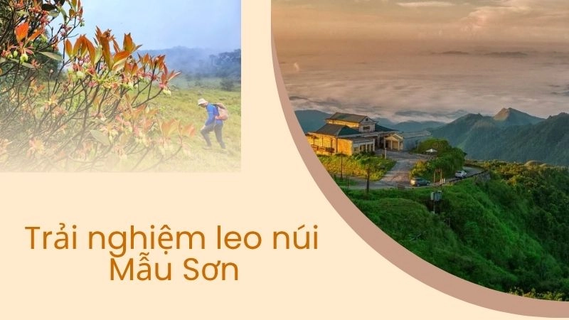 Trải nghiệm leo núi Mẫu Sơn