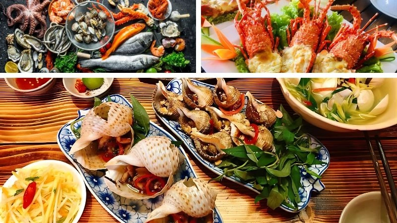 Đặc sản hải sản tươi ngon