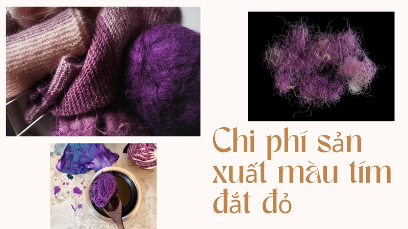 So sánh giá trị lịch sử của bột nhuộm tím với vàng ròng