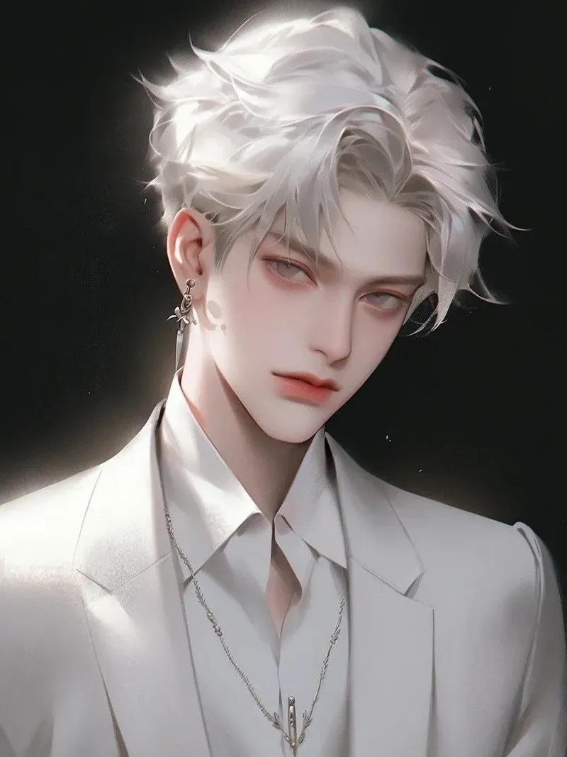 Anime ác quỷ nam thường có tạo hình quyền lực và ánh mắt sắc lạnh.