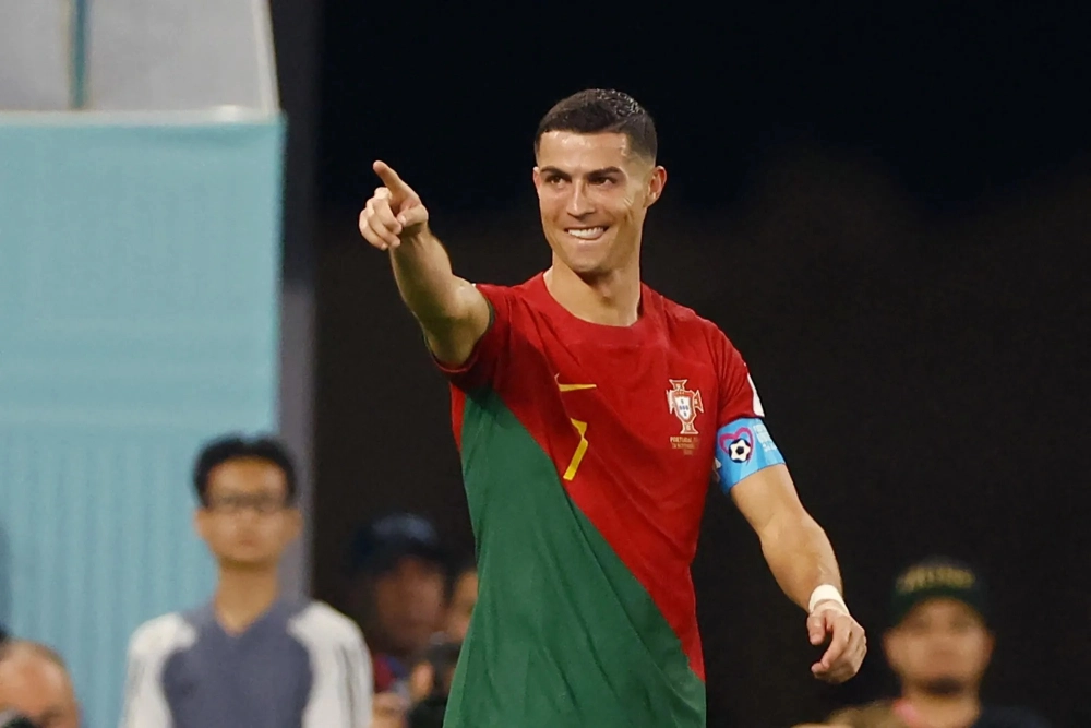 Ronaldo ảnh nền thể hiện đẳng cấp siêu sao
