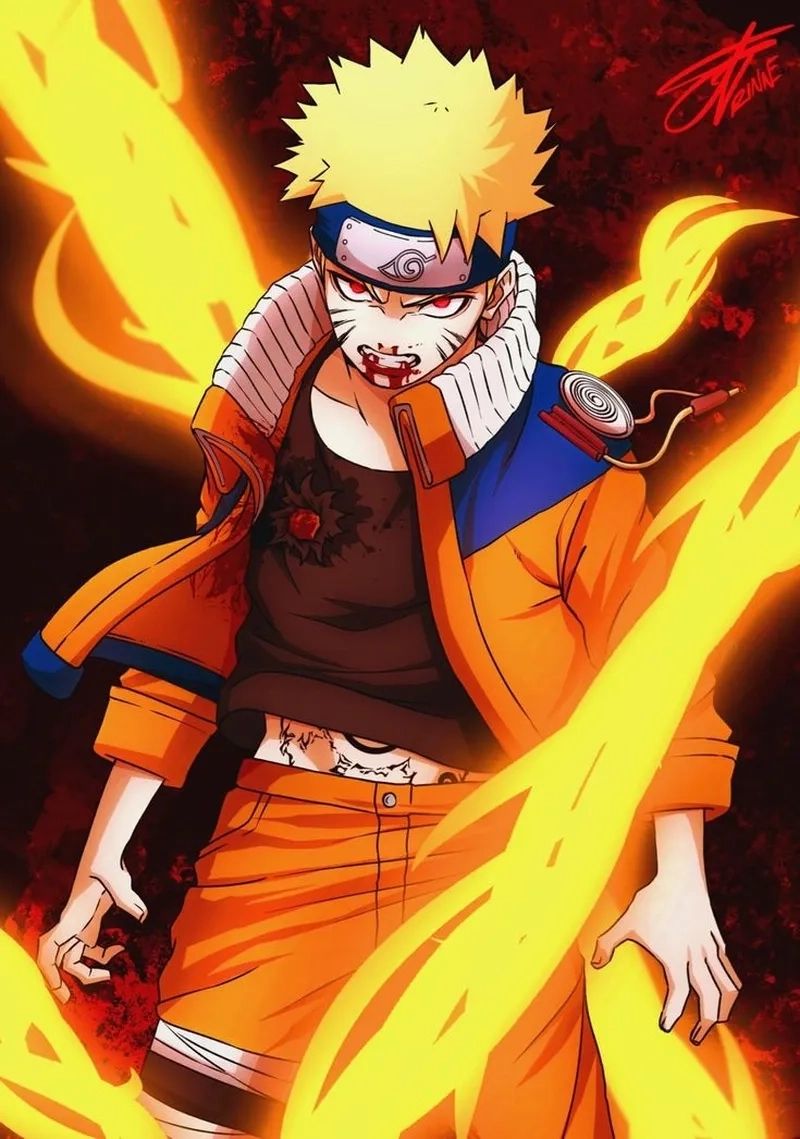 Uzumaki naruto lục đạo sức mạnh đỉnh cao ấn tượng