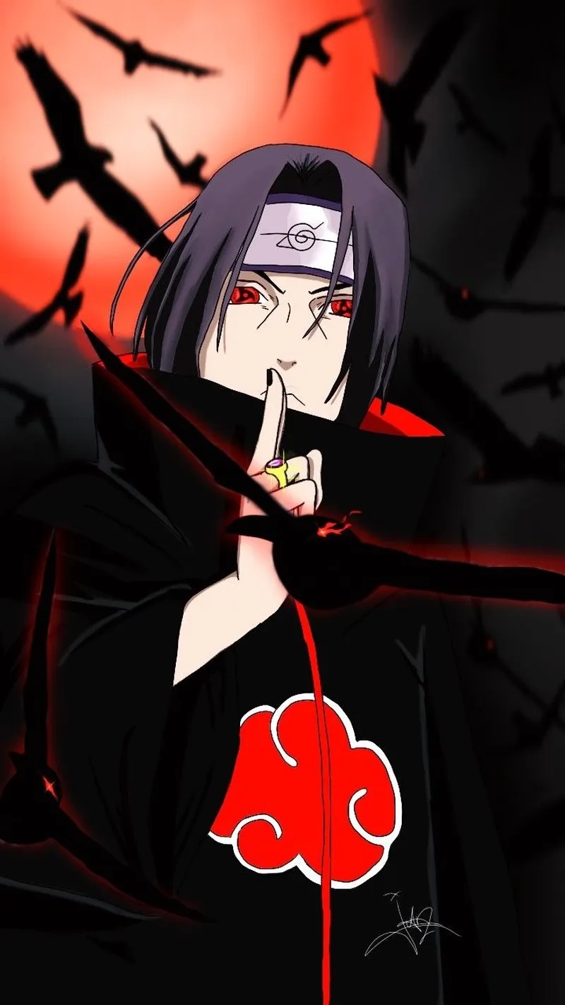 Itachi uchiha chibi dễ thương nhưng vẫn rất ngầu
