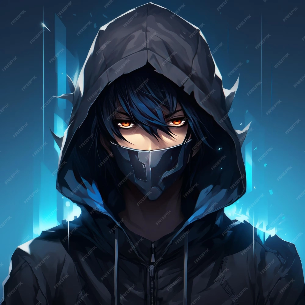 Hacker avatar thể hiện phong cách ngầu và hiện đại.