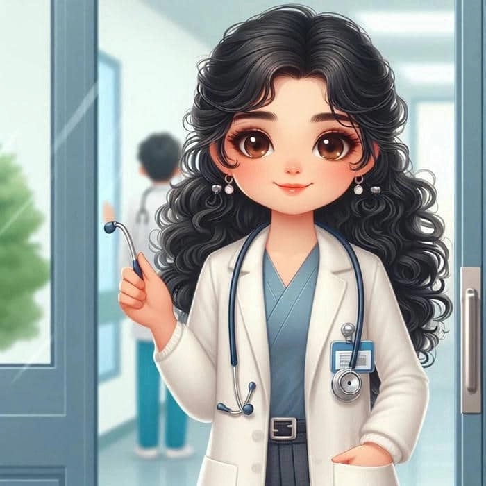 Avatar bác sĩ chibi tạo cảm giác thân thiện