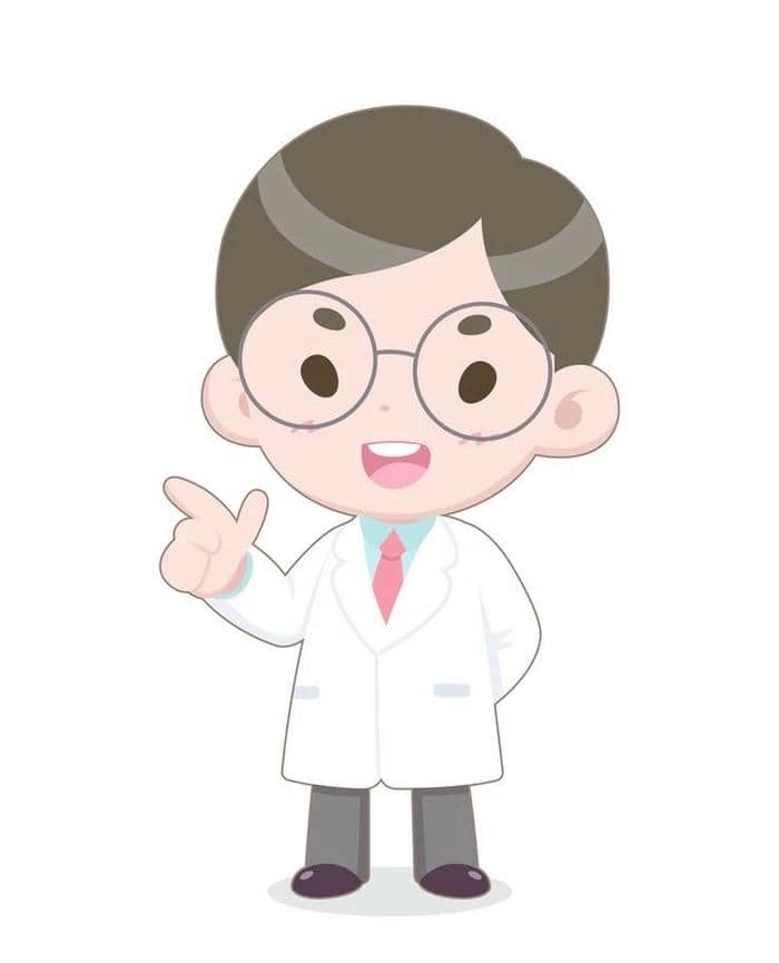Bác sĩ chibi phong cách dễ thương hợp làm ảnh đại diện
