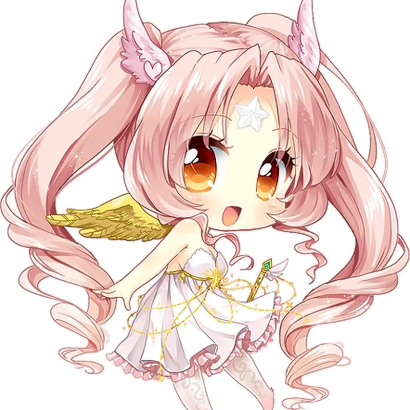 Hình anime cute chibi nữ hợp làm ảnh đại diện