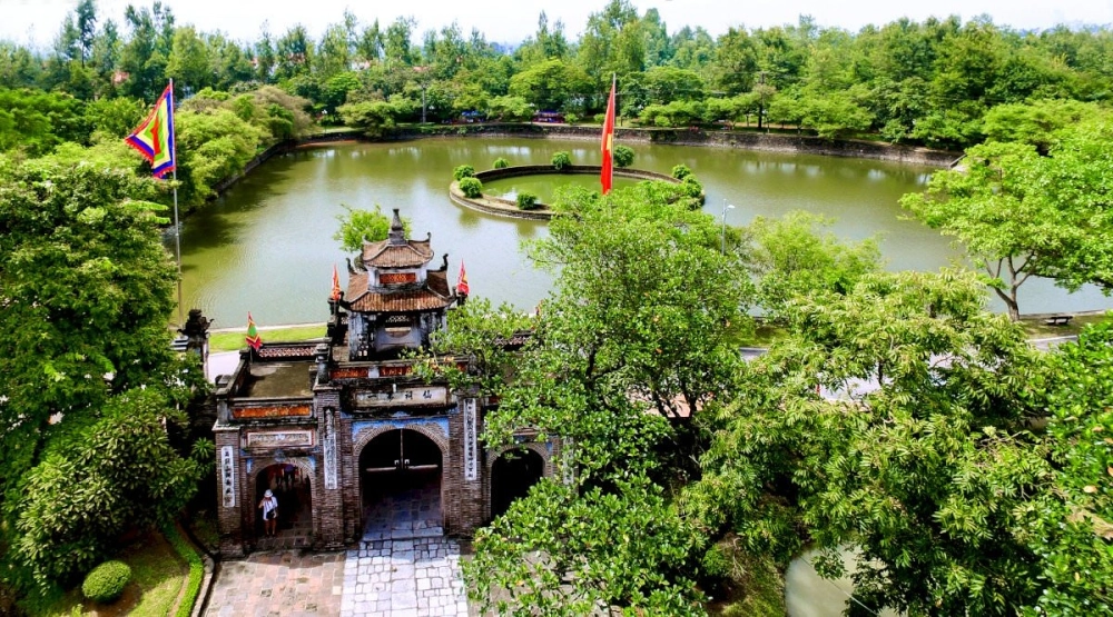 Ảnh thành cổ loa ghi lại nét đẹp cổ kính