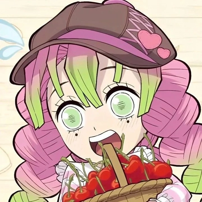 Ảnh mitsuri chibi mang nét đáng yêu và sinh động.