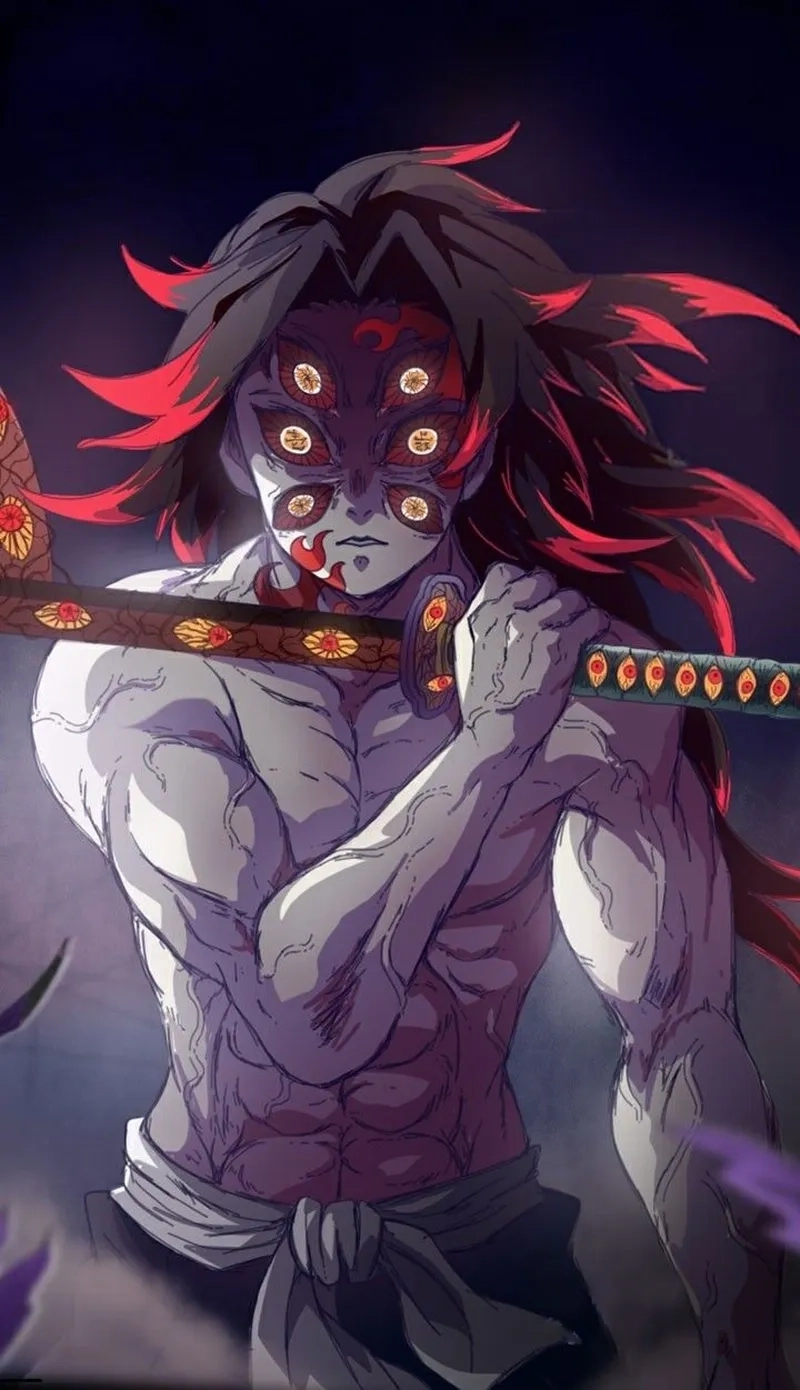 Kokushibo Demon Slayer được xem là biểu tượng của sức mạnh bóng tối.