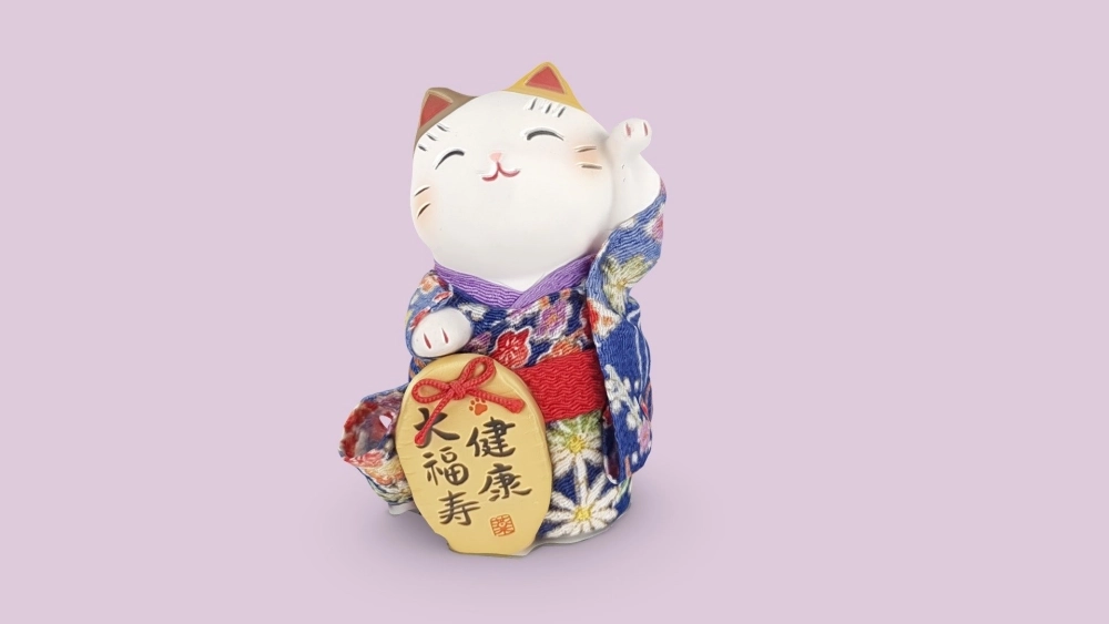 Hình nền mèo thần tài cho điện thoại đẹp