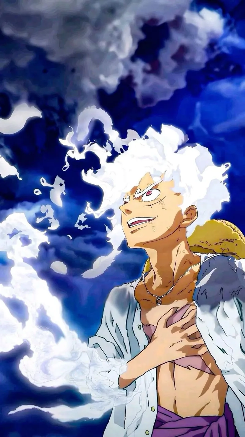 Gear 5 luffy thể hiện sức mạnh thần thoại nika