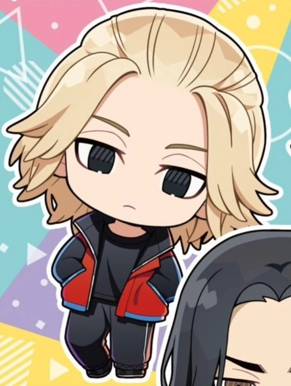 Gambar Mikey chibi phổ biến trong cộng đồng