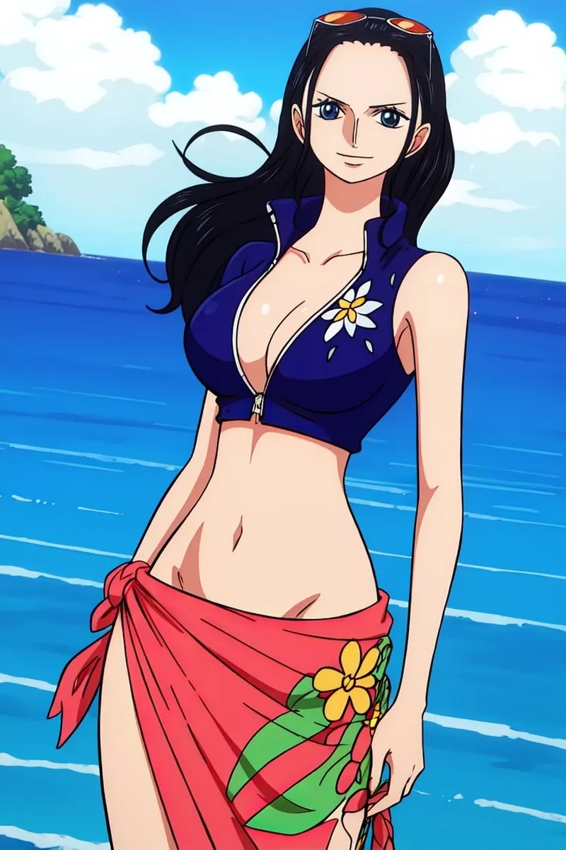 Nico Robin Dressrosa có trang phục đẹp