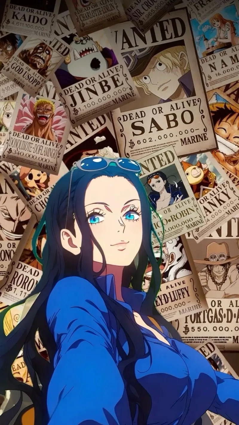 Nico Robin Outfit luôn mang nét quyến