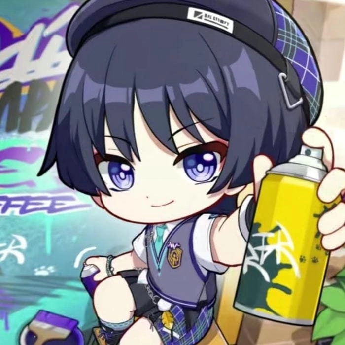 Wanderer chibi emoji dùng trong tin nhắn